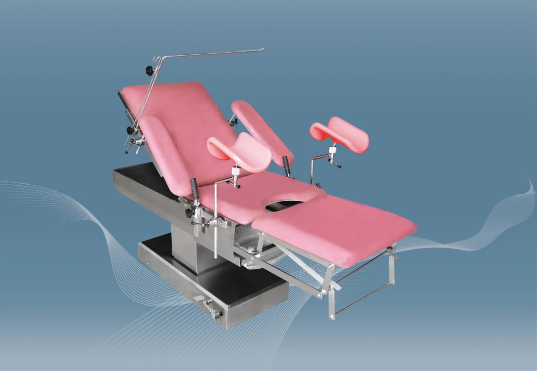 China Manufacturer Hospital Electric Gynecology Operating Delivery Bed Examination Table