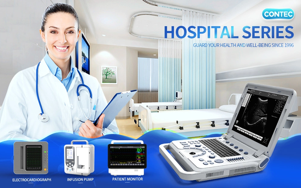 Contec Hospital Equipment Color Doppler Ultrasound Diagnostic System