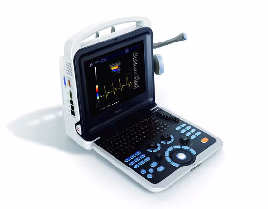 Scanner ad ultrasuoni per notebook portatile Color Doppler per animali Ecografia Kaixin Ecografia veterinaria