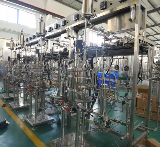 Sterilizzazione automatica GMP/CE/ISO, recipienti di fermentazione industriale, bioreattori chimici, apparecchiature farmaceutiche