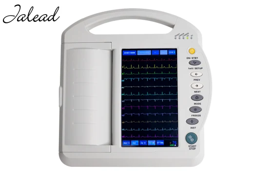 Macchina ECG touch screen digitale a 3 canali per elettrocardiografo per apparecchiature mediche ISO CE con interpretazione