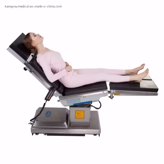 Tavolo operatorio idraulico elettrico di alta qualità.  Tavolo operatorio medico